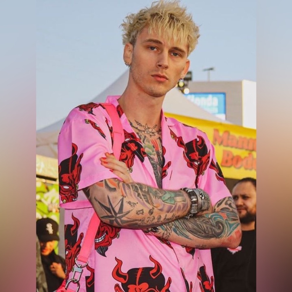 MGK WORE! Pink Devil Shirt / UNISEX